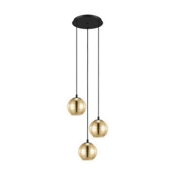 Lustra Eglo Lemorieta Black-Gold 39685