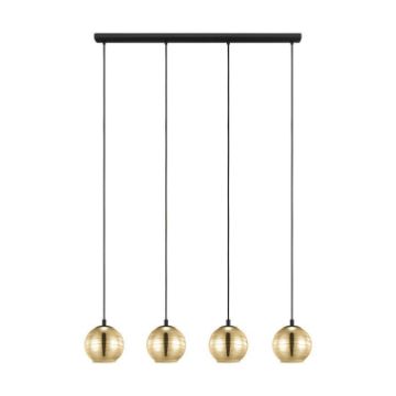 Lustra Eglo Lemorieta Black-Gold 39686