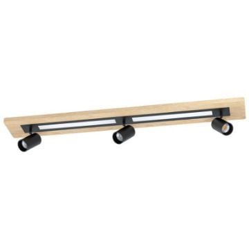 Plafoniera LED Eglo Torrestralle Brown-Black 39749