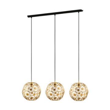 Lustra Eglo Skoura Brass-Black 39757