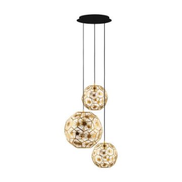 Lustra Eglo Skoura Brass-Black 39758