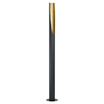 Lampadar LED Eglo Prebone Black-Gold 39759