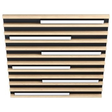 Plafoniera LED Eglo Marreira Brown-Black 39898