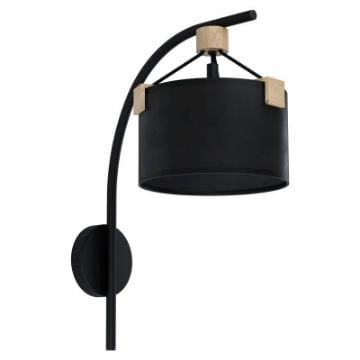Aplica dormitor Eglo Potosi Black-Brown 39945