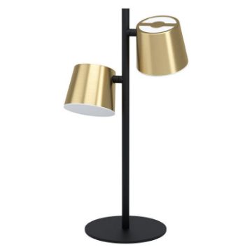 Veioza LED Eglo Altamira Brass-Black 39986