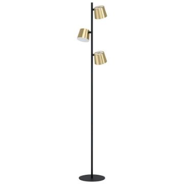Lampadar LED Eglo Altamira Brass-Black 39987