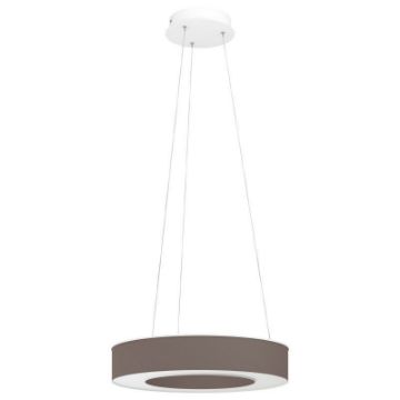 Lustra LED Eglo Guamare Cappuccino-White 39994