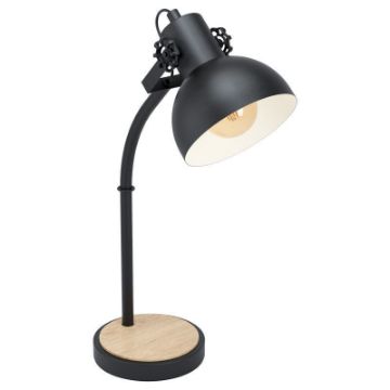 Veioza Eglo Lubenham Black-Brown 43165