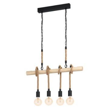 Lustra Eglo Youngstown Black-Brown 43318