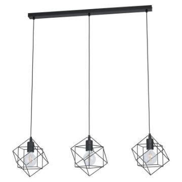 Lustra Eglo Straiton Black 43361