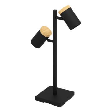 Veioza Eglo Cartagena Black-Brown 390069