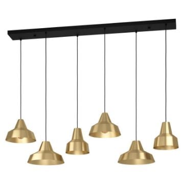 Lustra Eglo Savarna Black-Gold 390017