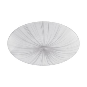 Plafoniera LED Eglo Nieves White-Silver 99699