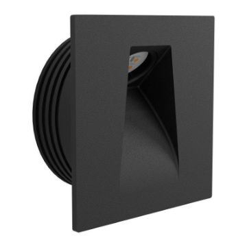 Spot LED incastrat Eglo Mecinos Black 99644