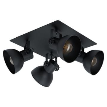 Plafoniera dormitor Eglo Barnstaple Black 43434