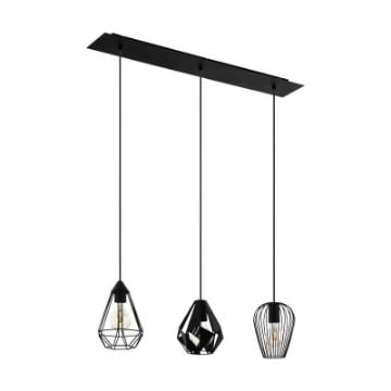 Lustra Eglo Distaff Black 43581