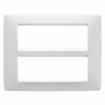 Rama decorativa Gewiss Chorus Monochrome One 12 module alb GW16112TB