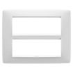 Rama decorativa Gewiss Chorus Monochrome One Alb Satinat 12 module GW16112VW