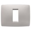 Rama decorativa Gewiss Chorus Monochrome One Bej Satinat 1 modul GW16101VL