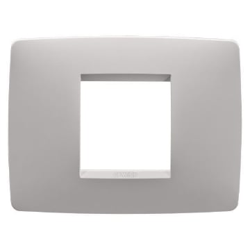 Rama decorativa Gewiss Chorus Monochrome One Bej Satinat 2 module GW16102VL