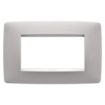 Rama decorativa Gewiss Chorus Monochrome One Bej Satinat 4 module GW16104VL
