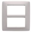 Rama decorativa Gewiss Chorus Monochrome One Bej Satinat 8 module GW16108VL