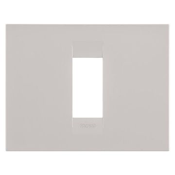 Rama decorativa Gewiss Chorus Monochrome Geo Bej Satinat 1 modul GW16401VL