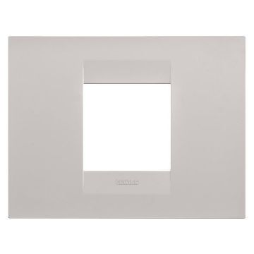 Rama decorativa Gewiss Chorus Monochrome Geo Bej Satinat 2 module GW16402VL