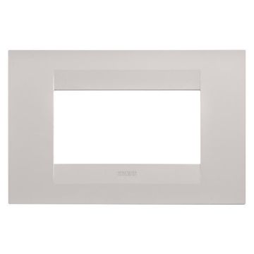 Rama decorativa Gewiss Chorus Monochrome Geo Bej Satinat 4 module GW16404VL