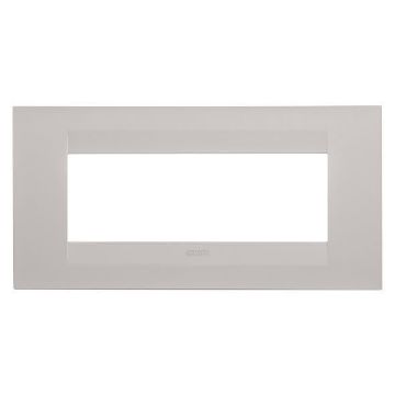 Rama decorativa Gewiss Chorus Monochrome Geo Bej Satinat 6 module GW16406VL