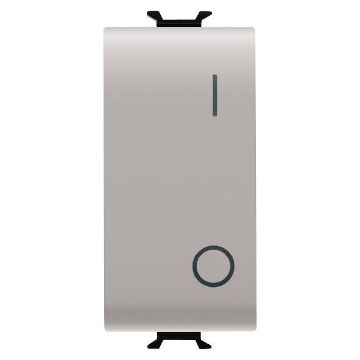 Intrerupator Gewiss Chorus Monochrome 1 modul Bej Satinat 2P-16AX GW13004