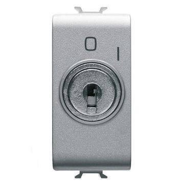 Intrerupator Gewiss Chorus Monochrome cheie 1 modul Titan 2P-10AX GW14006