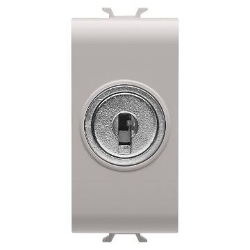Intrerupator cap-scara Gewiss Chorus Monochrome cheie 1 modul Bej 1P-10AX GW13054