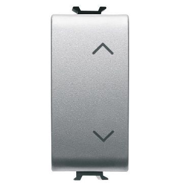 Intrerupator Up-Down Gewiss Chorus Monochrome 1 modul Titan 2P-10AX GW14122
