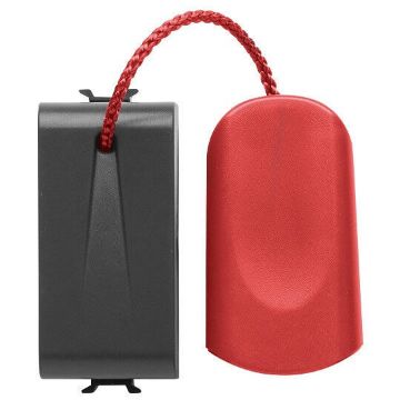 Buton revenire Gewiss Chorus Monochrome 1 modul Negru 1P ND 16A GW12136