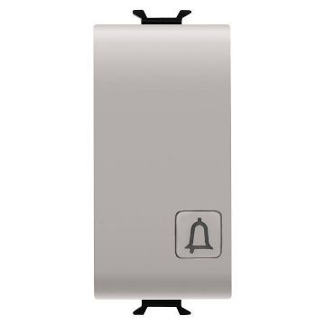 Buton revenire bell Gewiss Chorus Monochrome 1 modul Bej 1P NO-16A GW13153