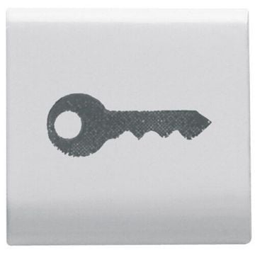 Tasta inlocuibila key Gewiss Chorus Monochrome Alb GW10543