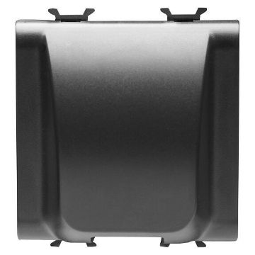 Tasta falsa iesire cablu Gewiss Chorus Monochrome 2 module Negru GW12194