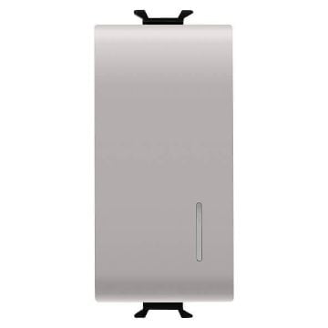 Releu LED Gewiss Chorus Monochrome Apel 1 modul 1G 12V AC DC Bej GW13726