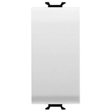 Buton Electronic Gewiss Chorus Monochrome Universal 1 modul Alb Satinat GW15915