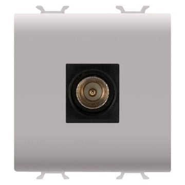 Priza Gewiss Chorus Monochrome tata TV 9.5mm 2 module Bej GW13367