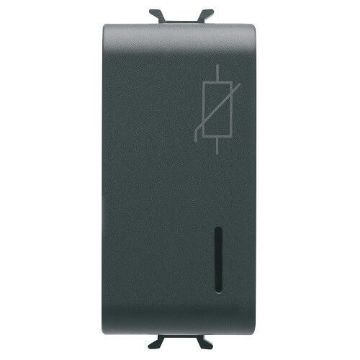 Descarcator supratensiune Gewiss Chorus Monochrome 1 modul Negru GW12492