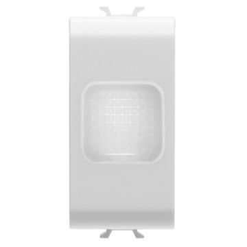 Lampa LED siguranta Gewiss Chorus Monochrome 1 modul 1h Alb Satinat GW15662