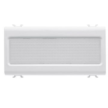 Lampa LED siguranta Gewiss Chorus Monochrome 4 module 1h Alb GW10666