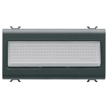 Lampa LED siguranta Gewiss Chorus Monochrome 4 module 1h Negru GW12666