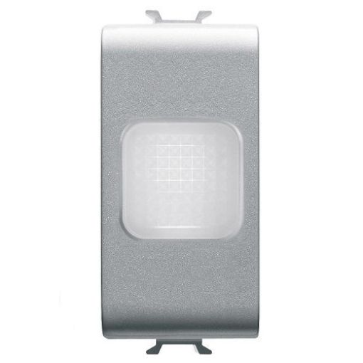 Poza cu Lampa LED indicare Gewiss Chorus Monochrome 1 modul Titan-Opal GW14621