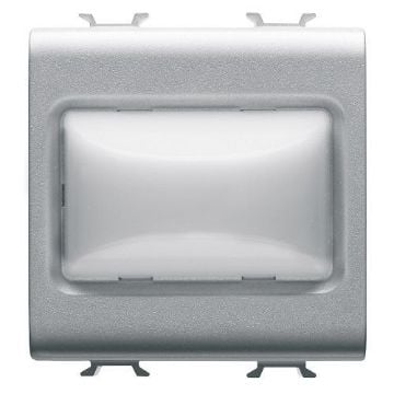 Lampa LED indicare Gewiss Chorus Monochrome 2 module Titan-Opal GW14631