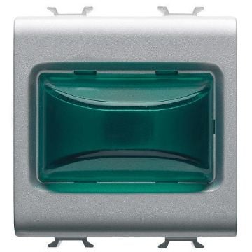 Lampa LED indicare Gewiss Chorus Monochrome 2 module Titan-Verde GW14632