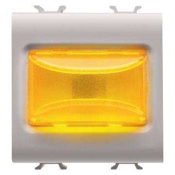Lampa LED indicare Gewiss Chorus Monochrome 2 module Bej-Ambra GW13634