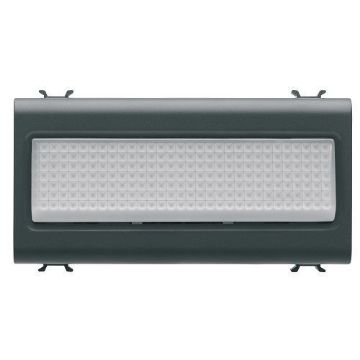 Lampa LED de scara Gewiss Chorus Monochrome 4 module Negru GW12656